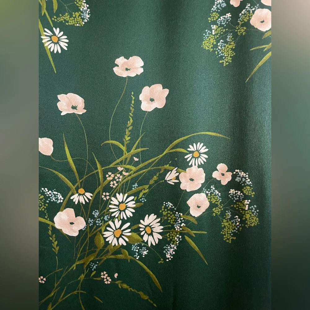 Reformation Silk Frankie Dress in Buena - Picture 4 of 9